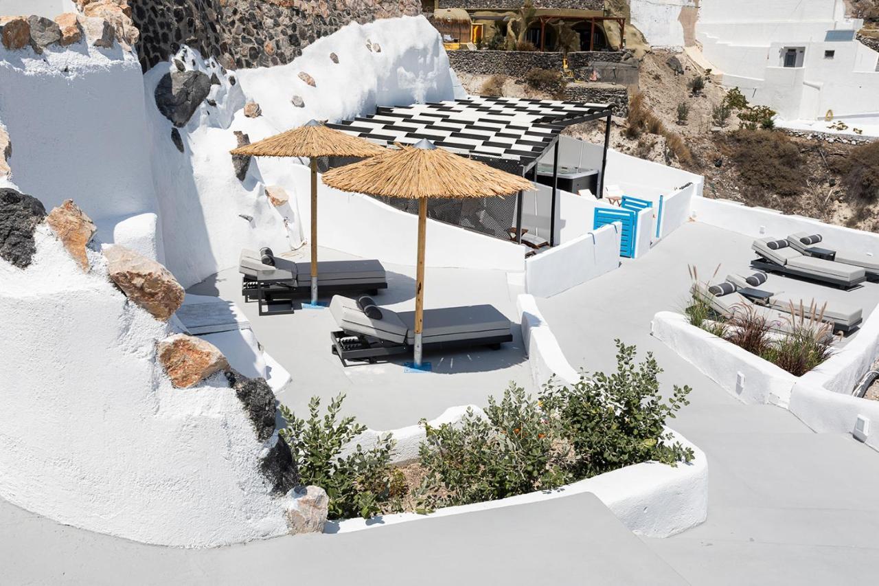 Rafael' S Mediteranian Cave Suites Firosztefáni Kültér fotó