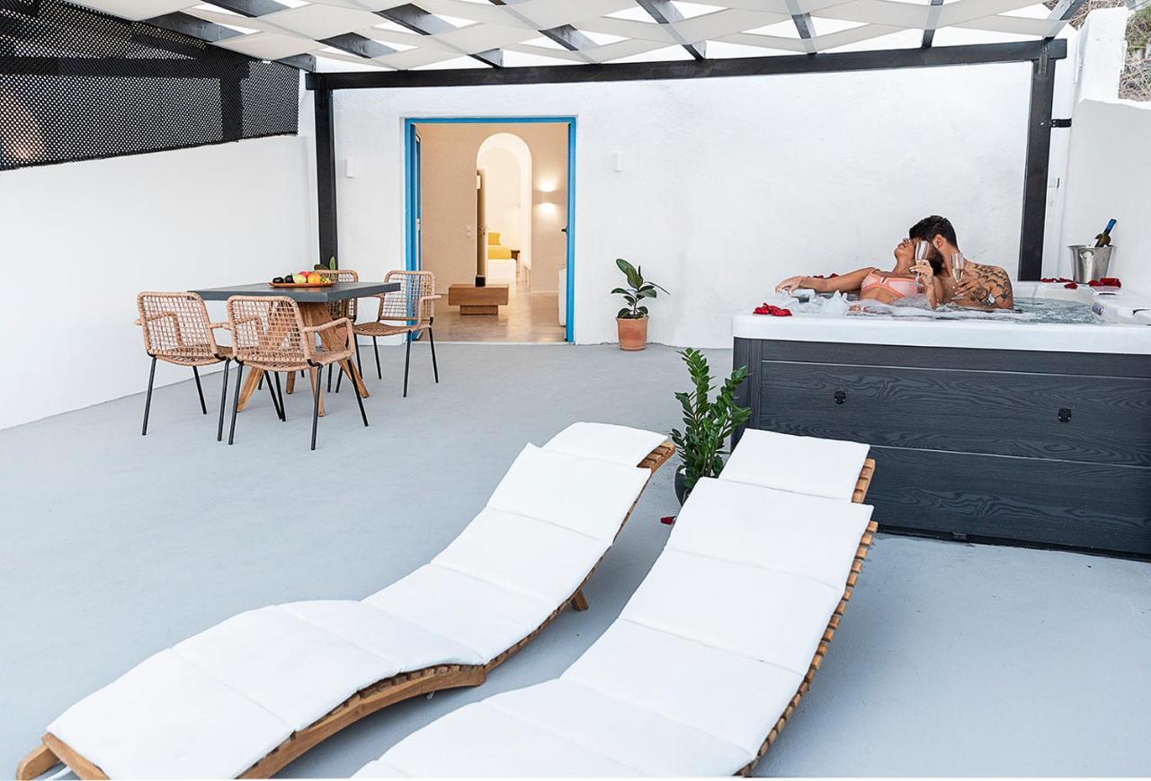 Rafael' S Mediteranian Cave Suites Firosztefáni Kültér fotó