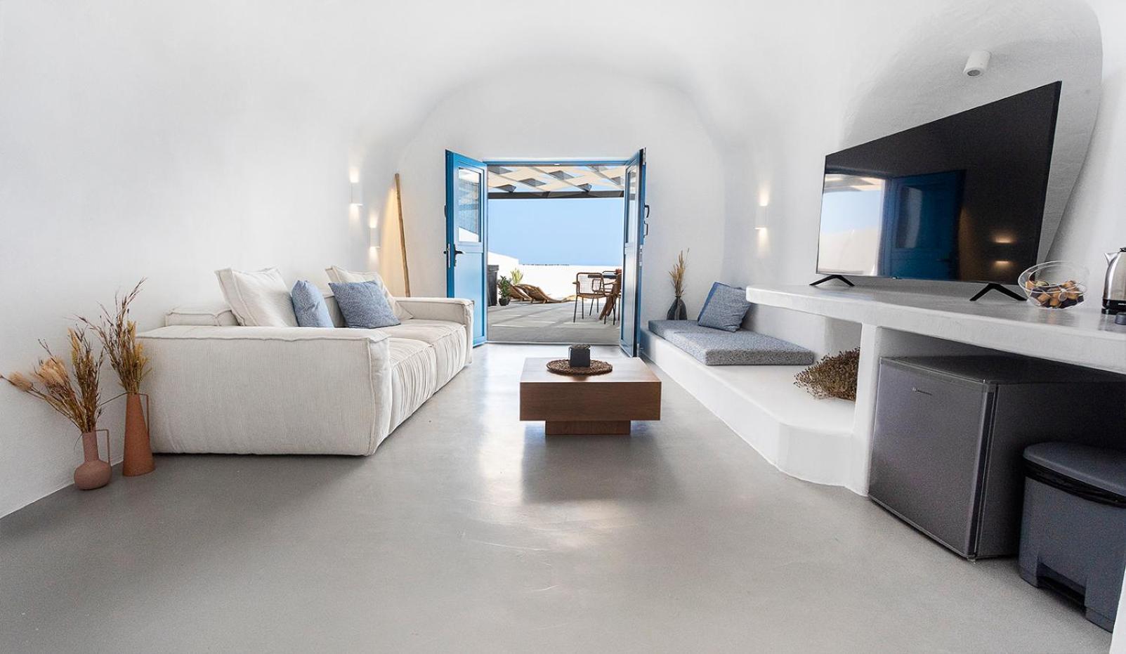 Rafael' S Mediteranian Cave Suites Firosztefáni Kültér fotó