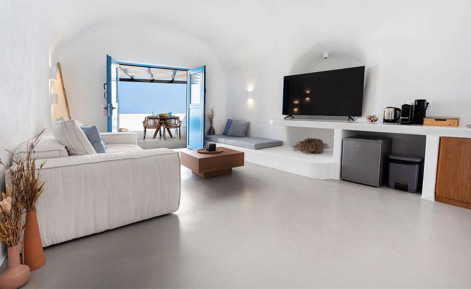 Rafael' S Mediteranian Cave Suites Firosztefáni Kültér fotó