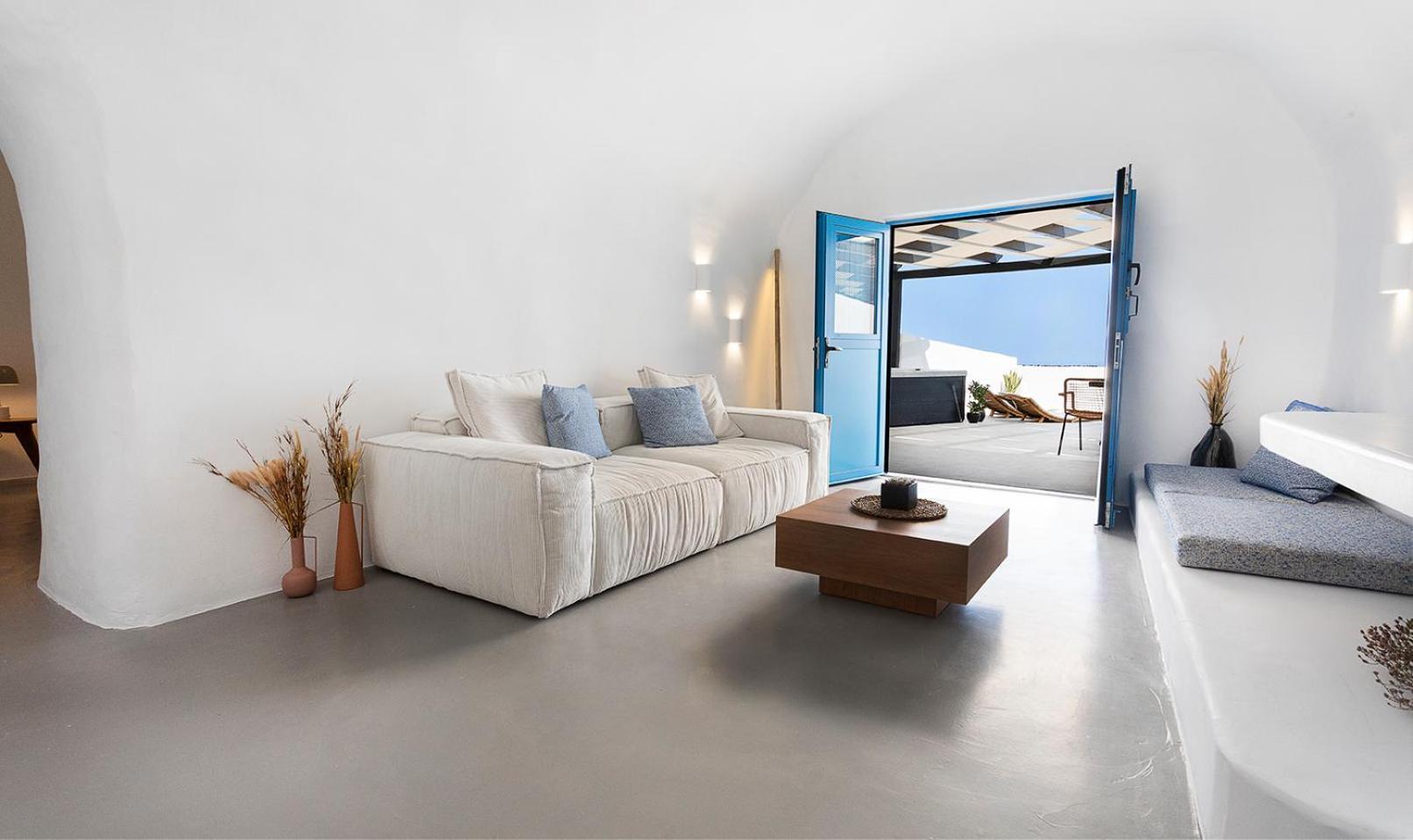 Rafael' S Mediteranian Cave Suites Firosztefáni Kültér fotó